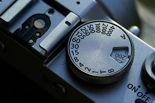 shutter dial