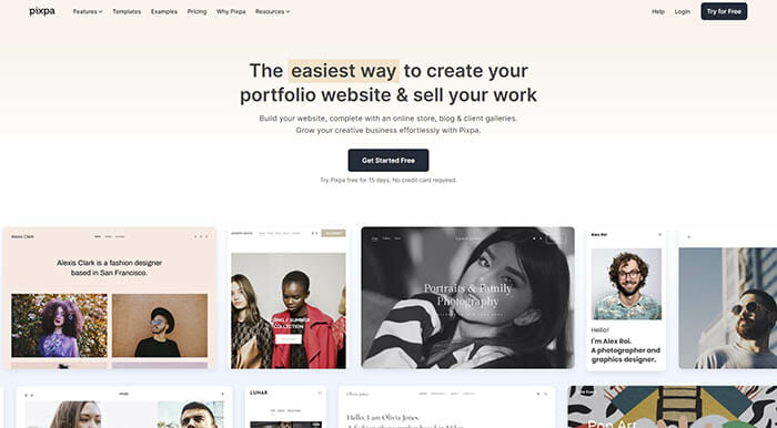 Popular Photography Websites and Apps by iPhotography.com Pixpa