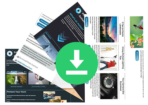 Download Photography Resources for FREE