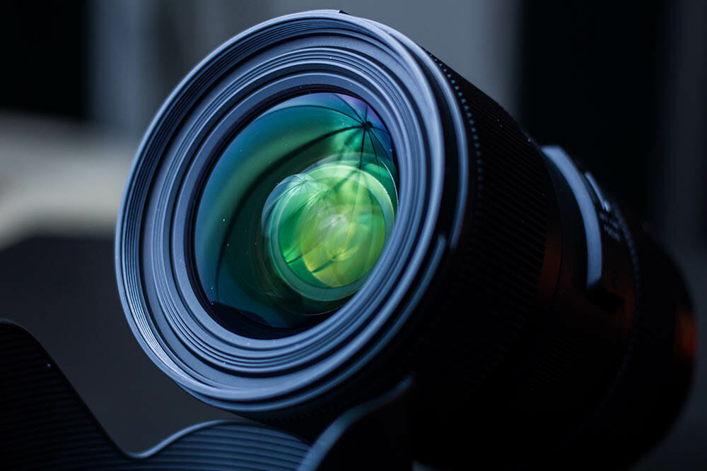 Camera Lens product shot