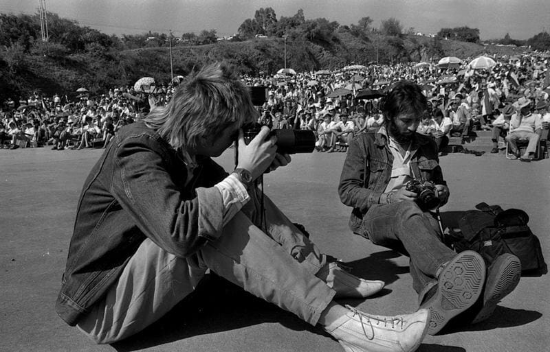B&W Photo of Kevin Carter
