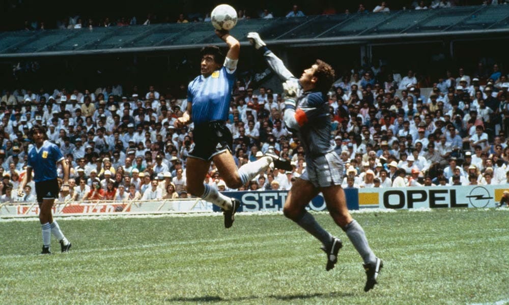 Copyright Bob Thomas Getty Images Soccer Maradonna