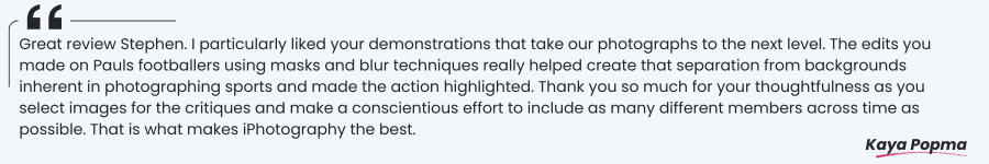 Critique Feedback Quote 7