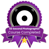 Course completion badge.