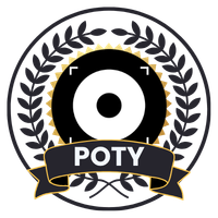 Photographer of the Year (POTY) badge.